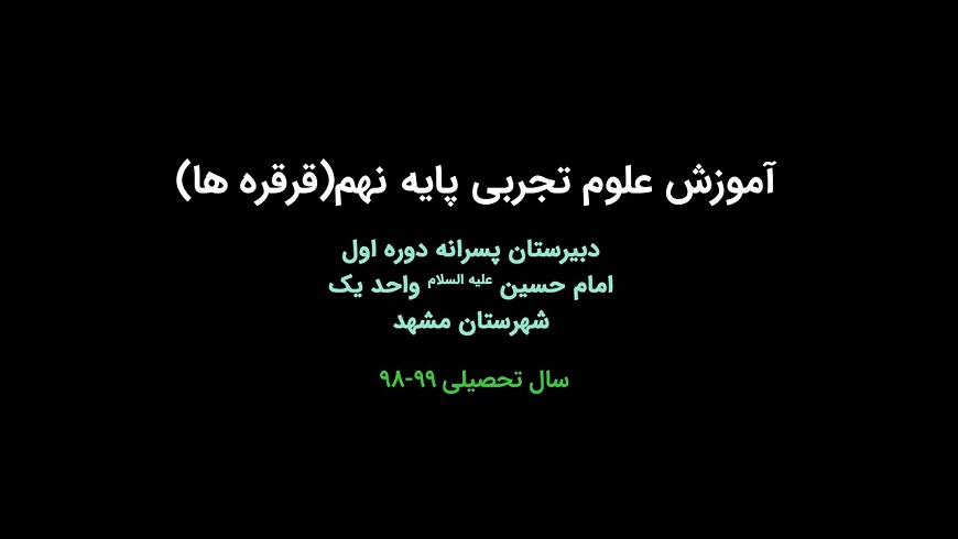 آموزش علوم پایه نهم(قرقره ها و چرخ محورها)