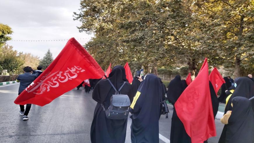 برگزاری مراسم پیاده روی به سوی مرقد شریف امام رضا علیه السلام