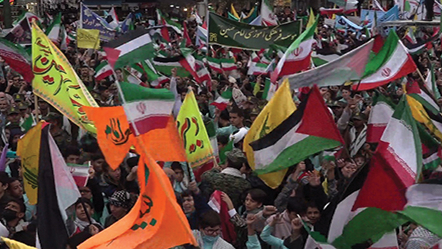 راهپیمایی دانش آموزان در روز13 آبان