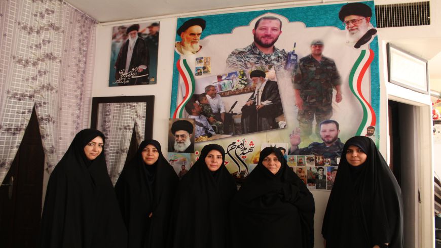 دیدار با مادر شهید معزز جواد جهانی